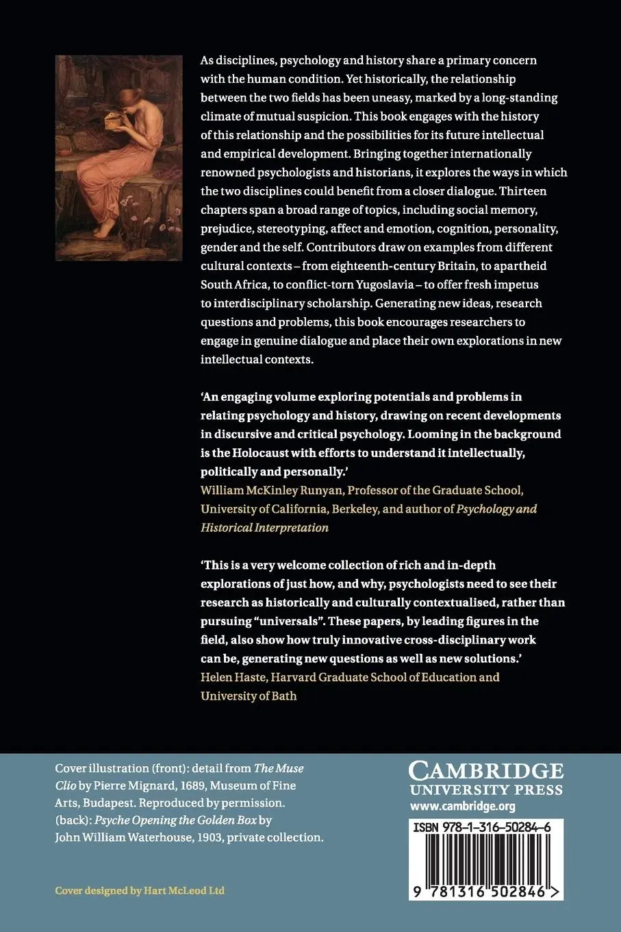 Rückseite: 9781316502846 | Psychology and History | Cristian Tileag¿ (u. a.) | Taschenbuch | 2015