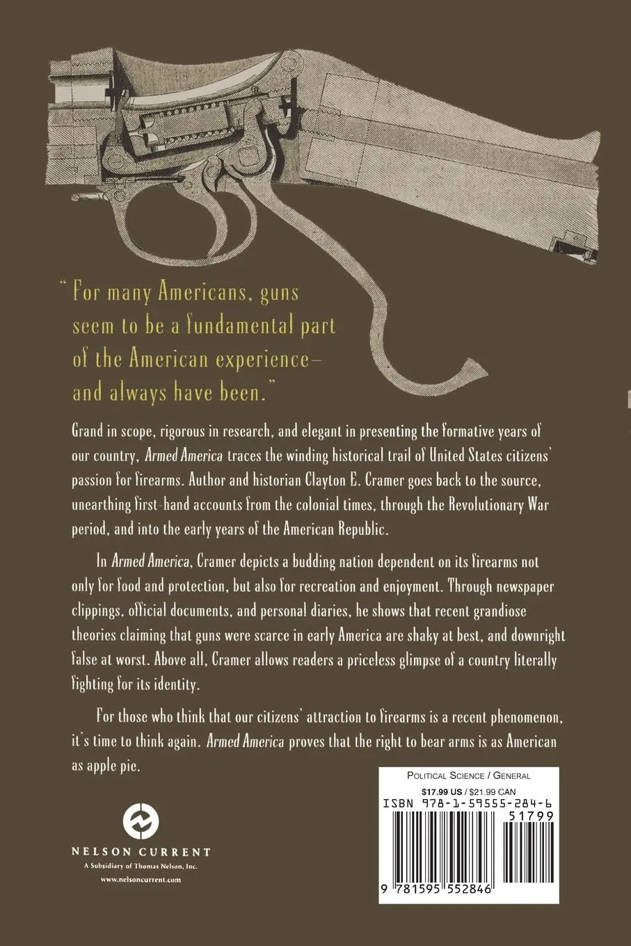 Rückseite: 9781595552846 | The Armed America | Clayton E. Cramer | Taschenbuch | Englisch | 2007