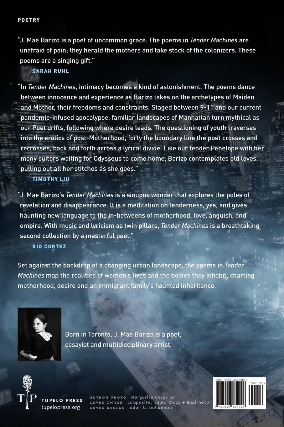 Rückseite: 9781946482846 | Tender Machines | J. Mae Barizo | Taschenbuch | Englisch | 2023