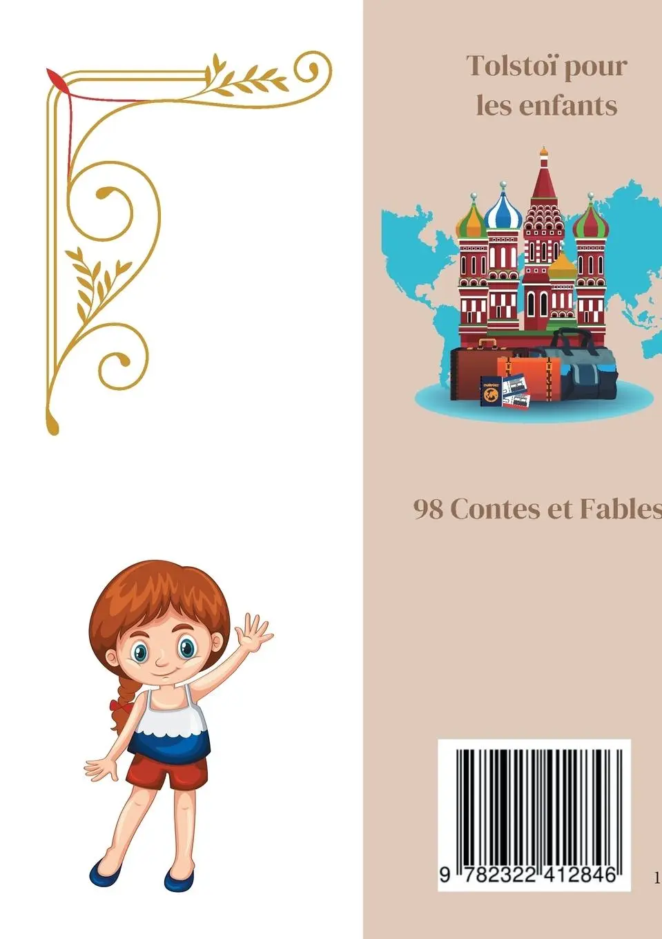 Rückseite: 9782322412846 | Tolstoï pour les enfants : 98 Contes et Fables | Léon Tolstoï (u. a.)