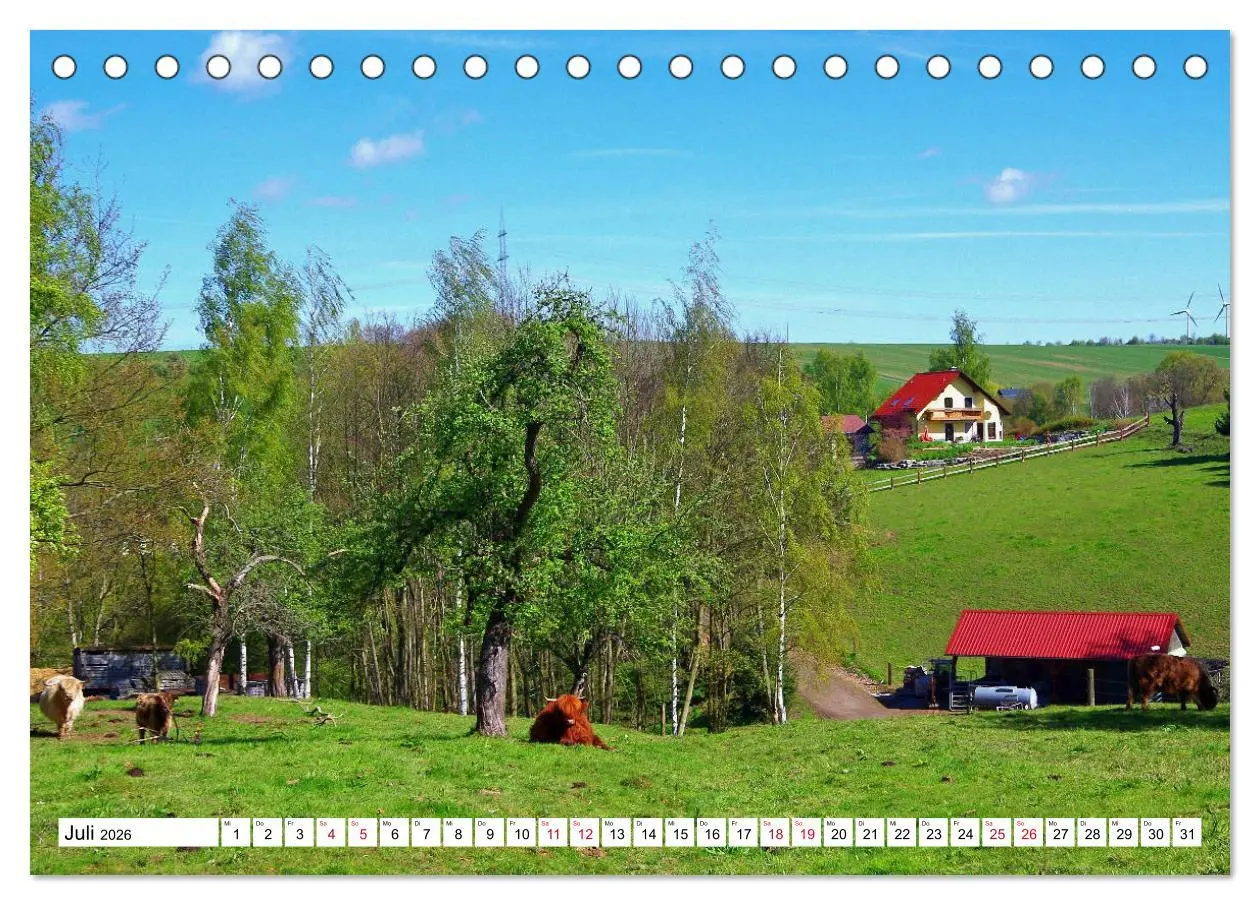 Bild: 9783457742846 | Colditz und Umgebung (Tischkalender 2026 DIN A5 quer), CALVENDO...