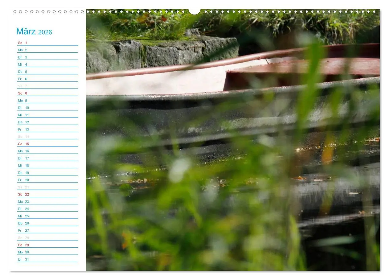 Bild: 9783457982846 | Wunderschöner Spreewald (hochwertiger Premium Wandkalender 2026 DIN...