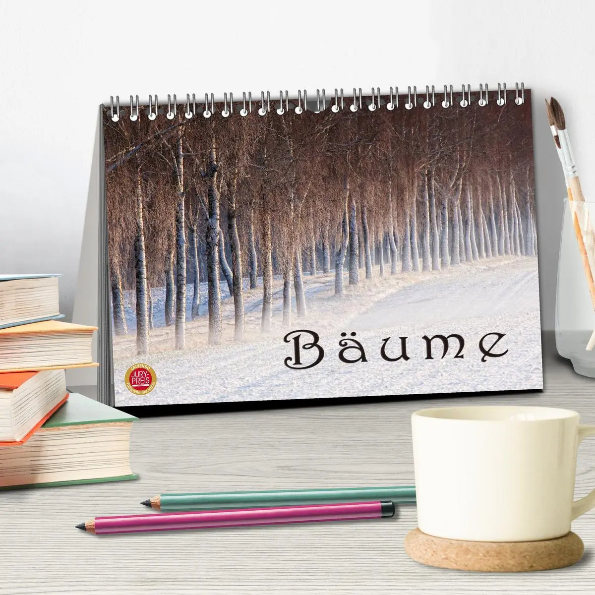 Bild: 9783516142846 | Bäume (Tischkalender 2026 DIN A5 quer), CALVENDO Monatskalender | 2026