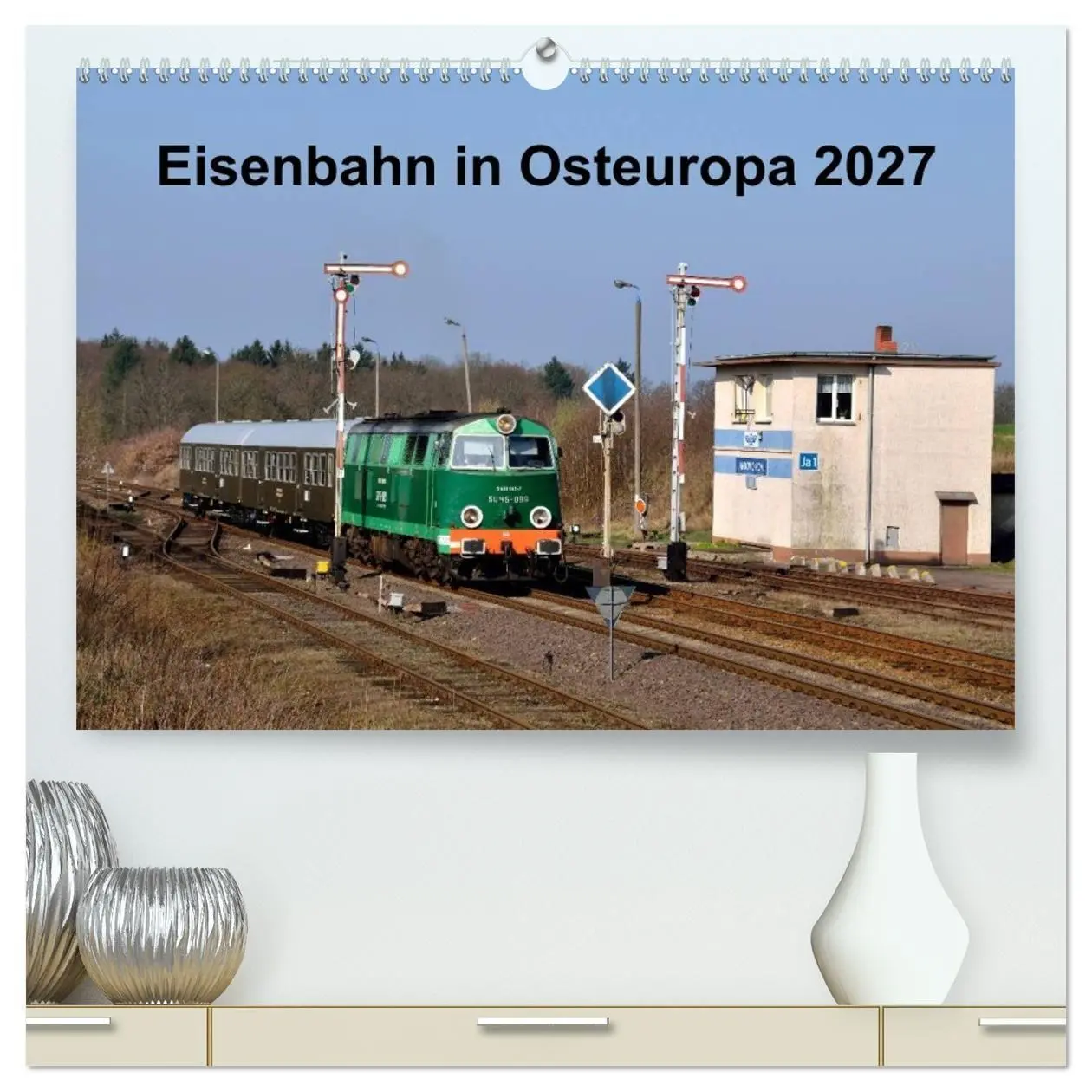 Cover: 9783594052846 | Eisenbahn Kalender 2027 - Oberlausitz und Nachbarländer...