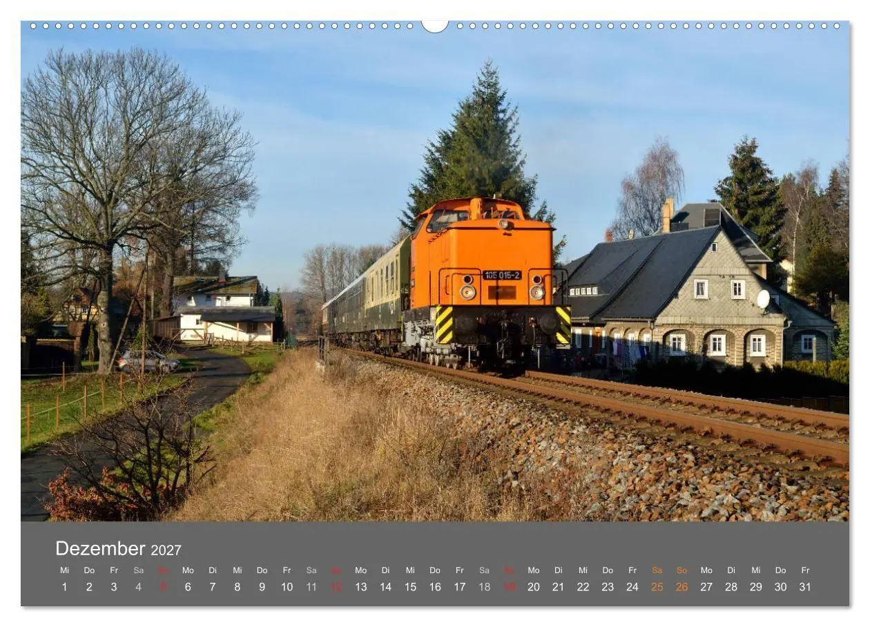 Bild: 9783594052846 | Eisenbahn Kalender 2027 - Oberlausitz und Nachbarländer...