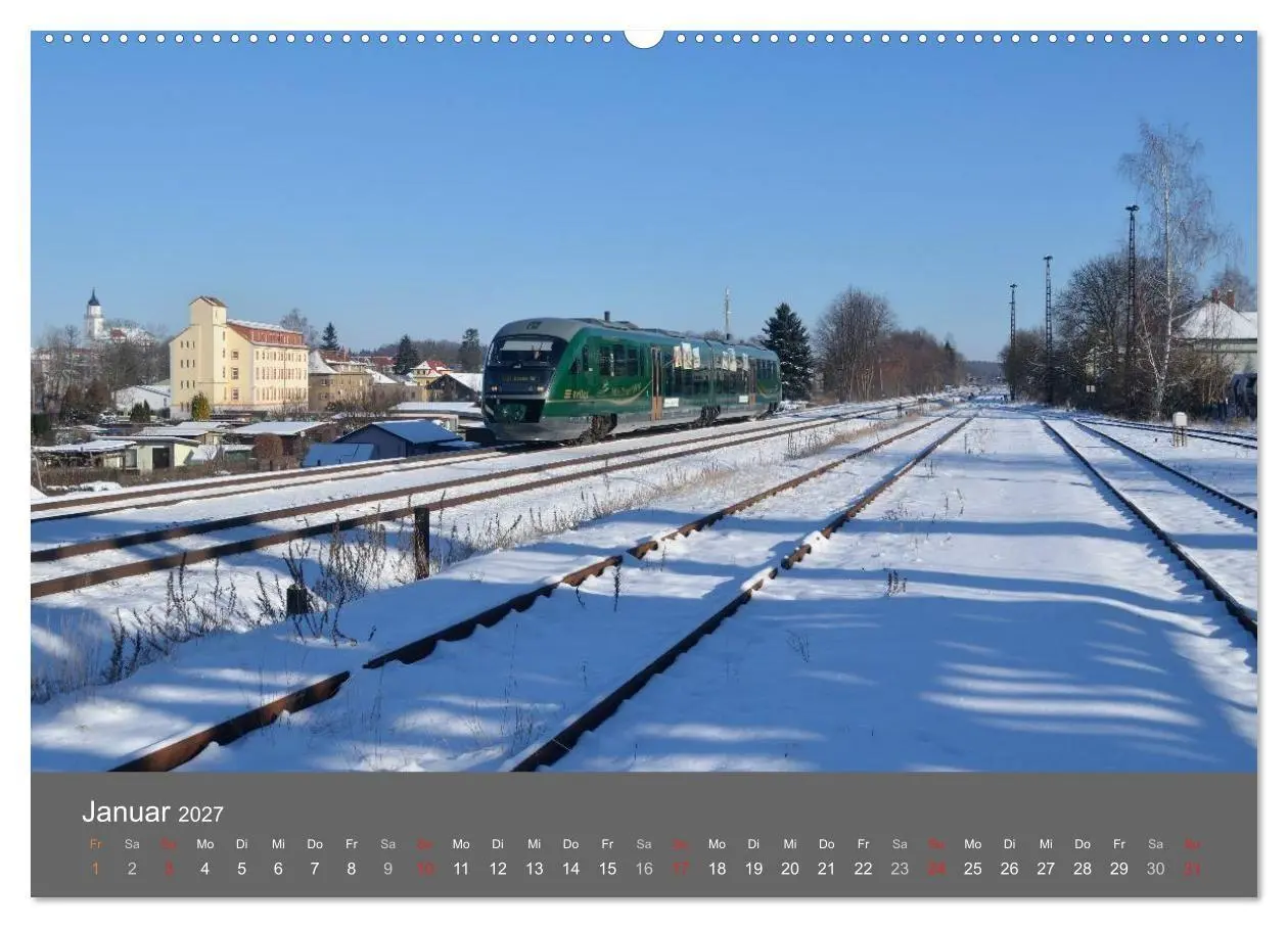 Bild: 9783594052846 | Eisenbahn Kalender 2027 - Oberlausitz und Nachbarländer...