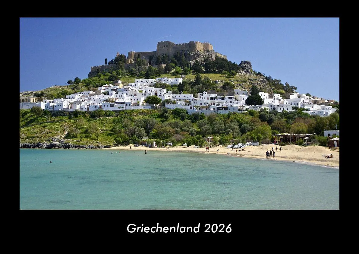 Cover: 9783695412846 | Griechenland 2026 Fotokalender DIN A3 | Tobias Becker | Kalender