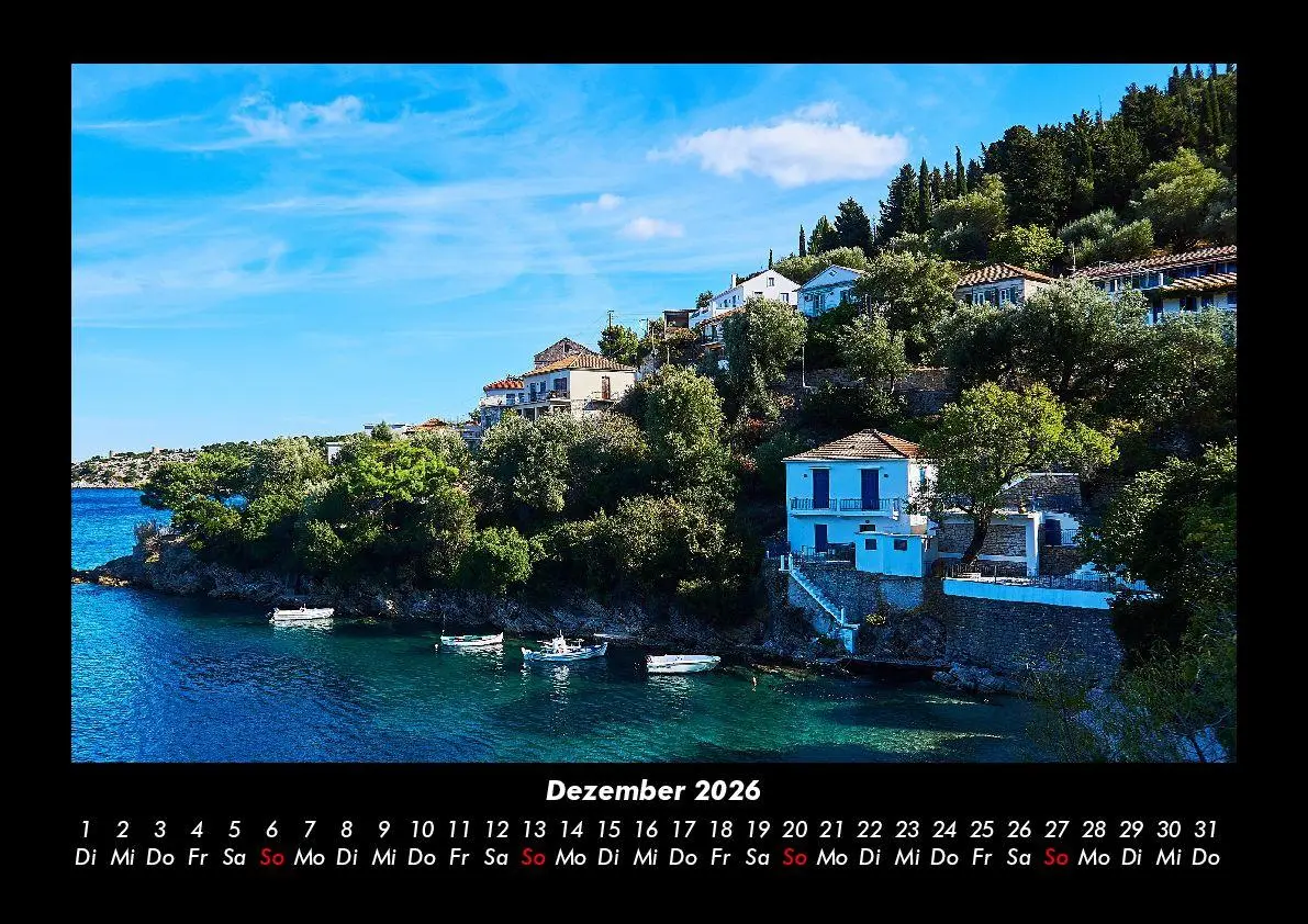 Bild: 9783695412846 | Griechenland 2026 Fotokalender DIN A3 | Tobias Becker | Kalender