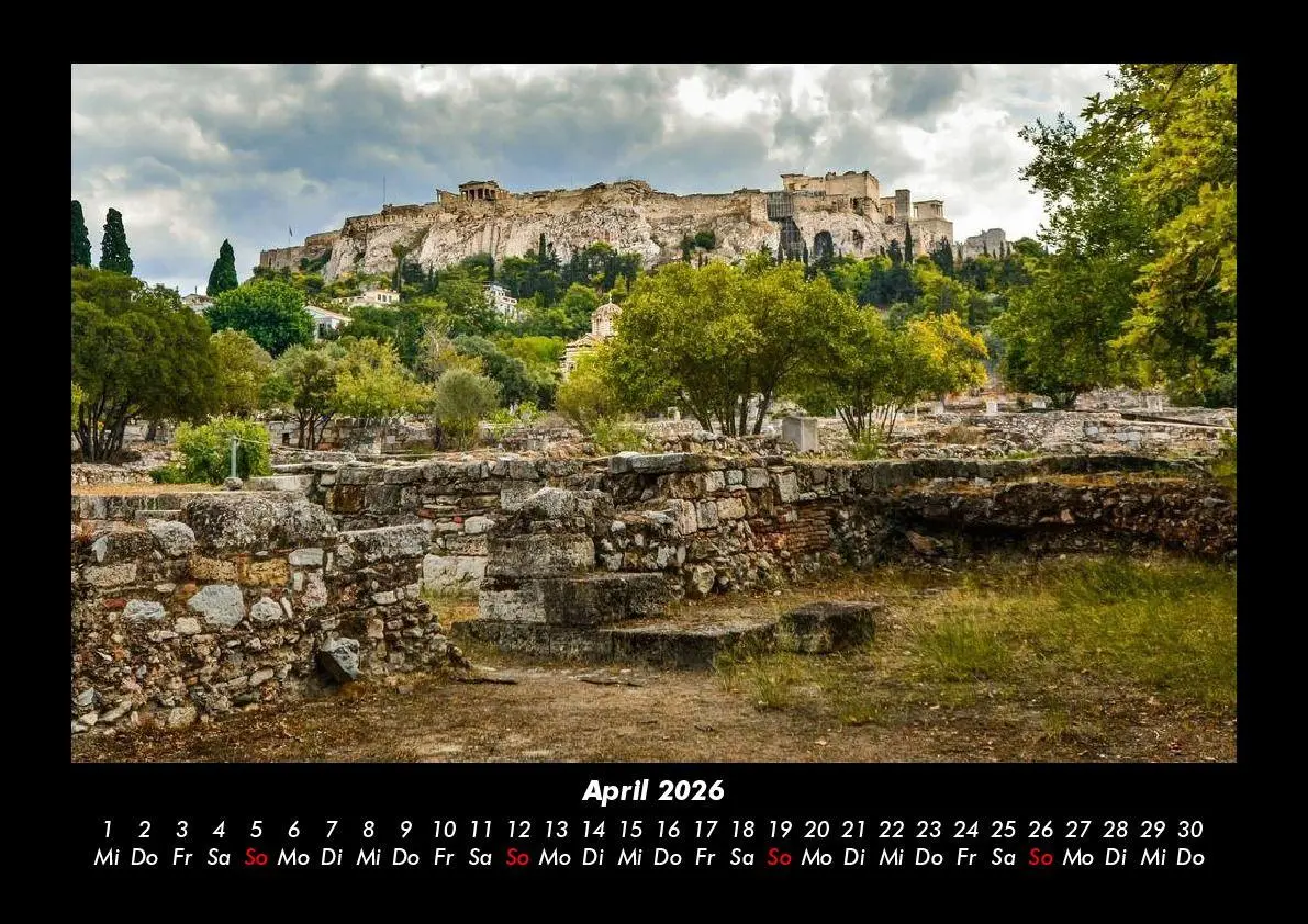 Bild: 9783695412846 | Griechenland 2026 Fotokalender DIN A3 | Tobias Becker | Kalender