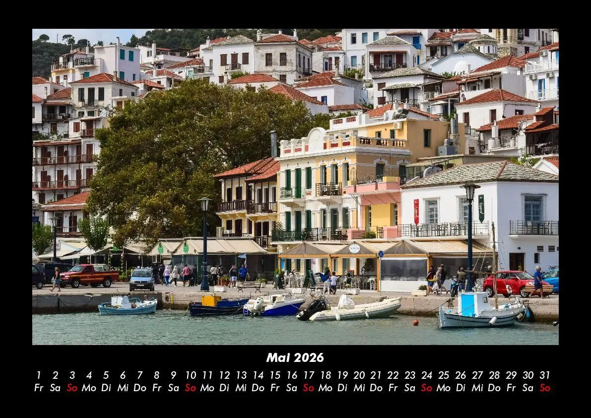 Bild: 9783695412846 | Griechenland 2026 Fotokalender DIN A3 | Tobias Becker | Kalender