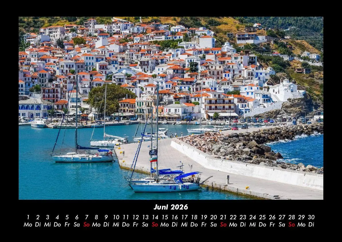 Bild: 9783695412846 | Griechenland 2026 Fotokalender DIN A3 | Tobias Becker | Kalender
