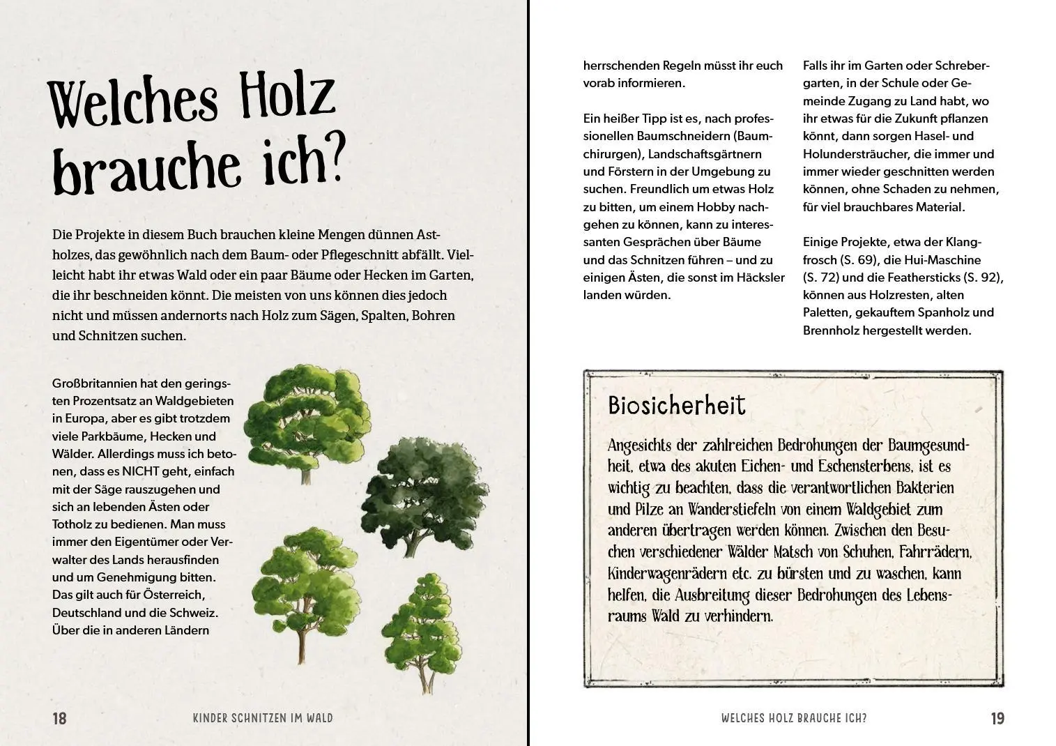 Bild: 9783702022846 | Kinder schnitzen im Wald | Richard Irvine | Taschenbuch | 160 S.