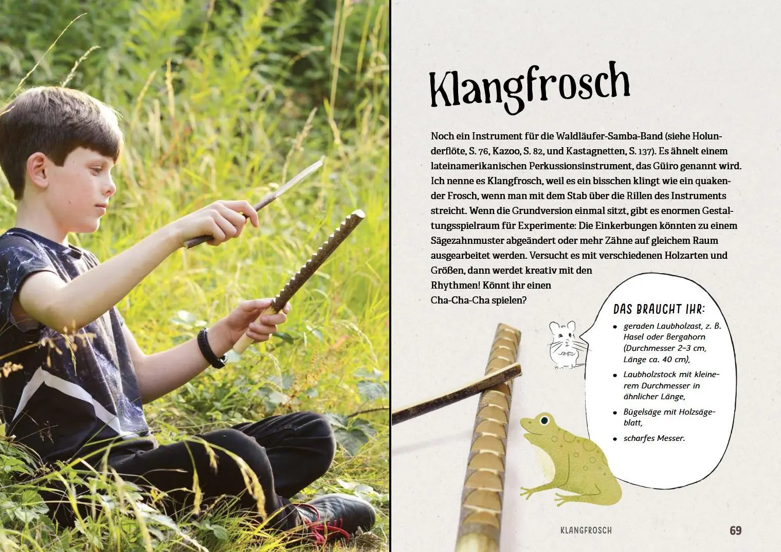 Bild: 9783702022846 | Kinder schnitzen im Wald | Richard Irvine | Taschenbuch | 160 S.