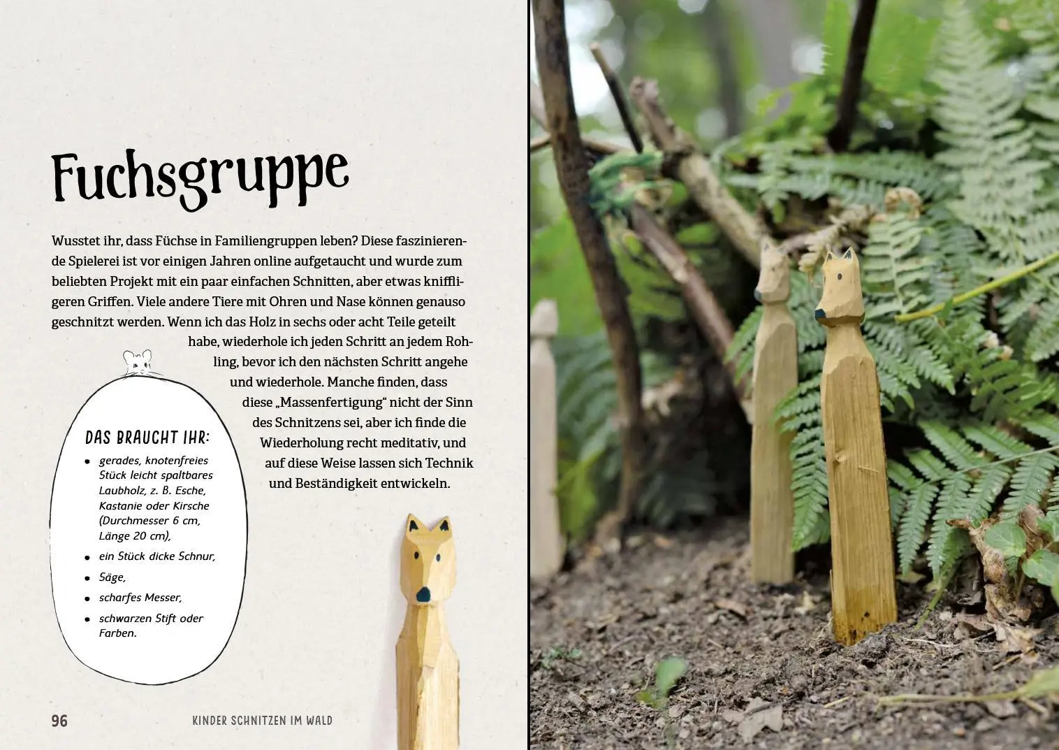 Bild: 9783702022846 | Kinder schnitzen im Wald | Richard Irvine | Taschenbuch | 160 S.