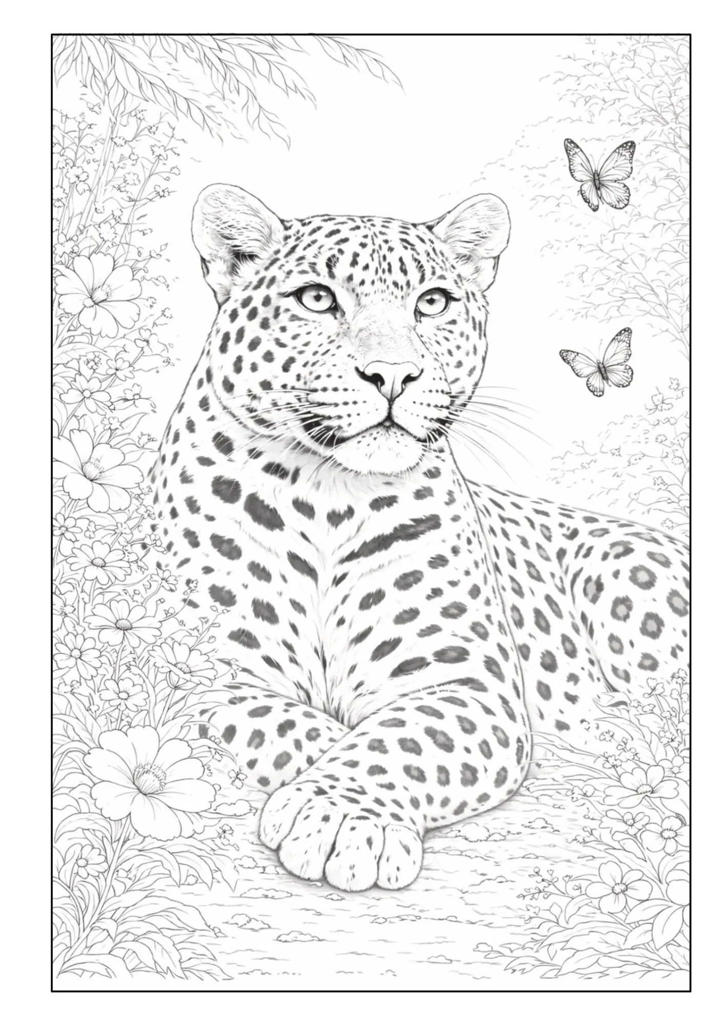Bild: 9783986572846 | Wunderschöne Tierwelt Malbuch für Kinder ab 8 Jahren mit 50 schönen...