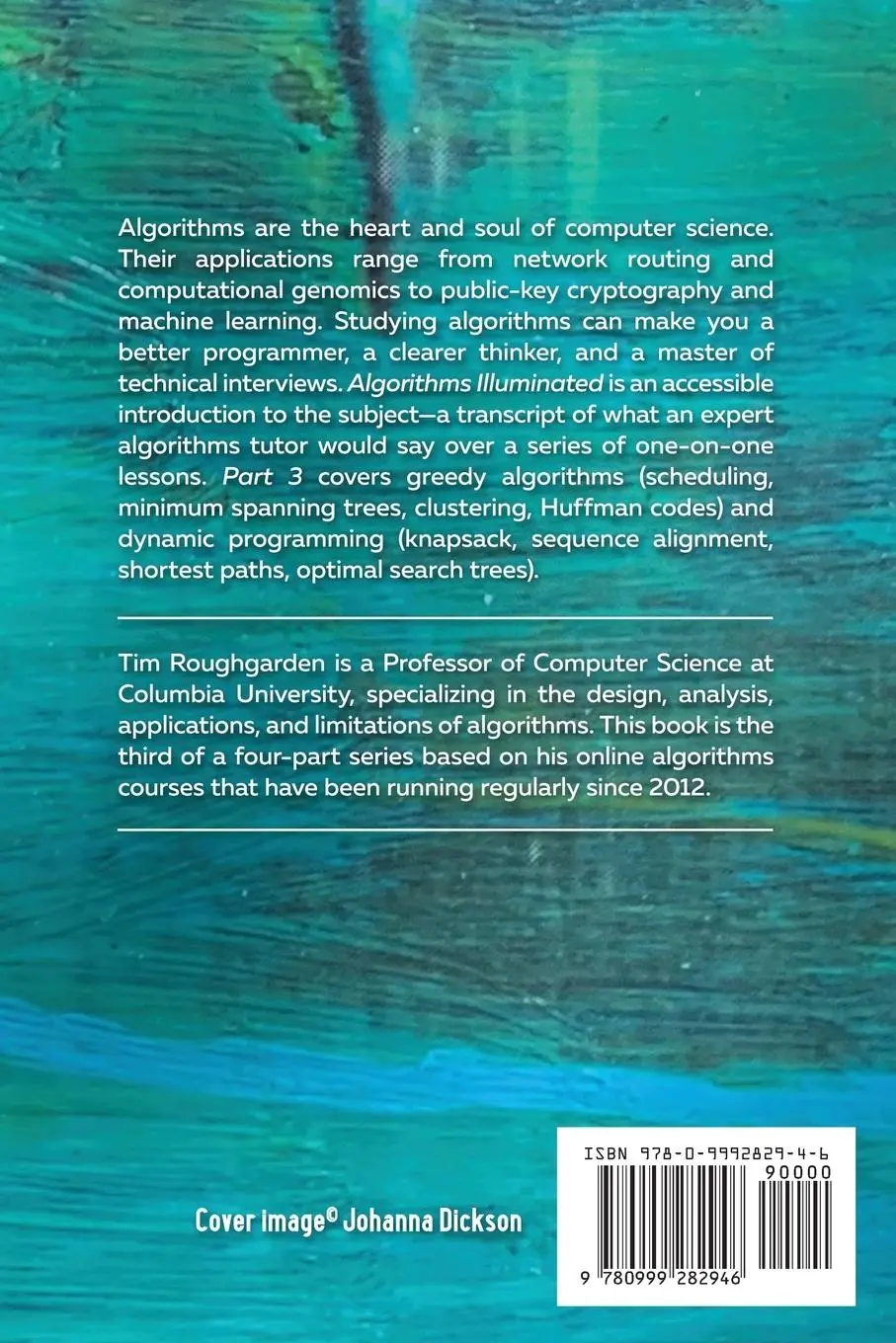 Rückseite: 9780999282946 | Algorithms Illuminated (Part 3) | Tim Roughgarden | Taschenbuch | 2019