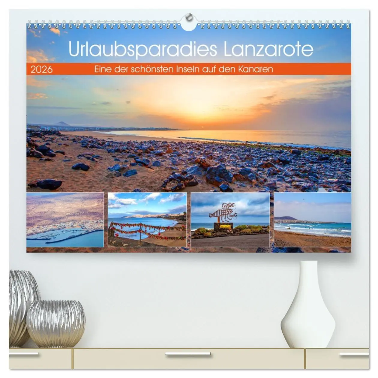 Cover: 9783457422946 | Urlaubsparadies Lanzarote (hochwertiger Premium Wandkalender 2026...