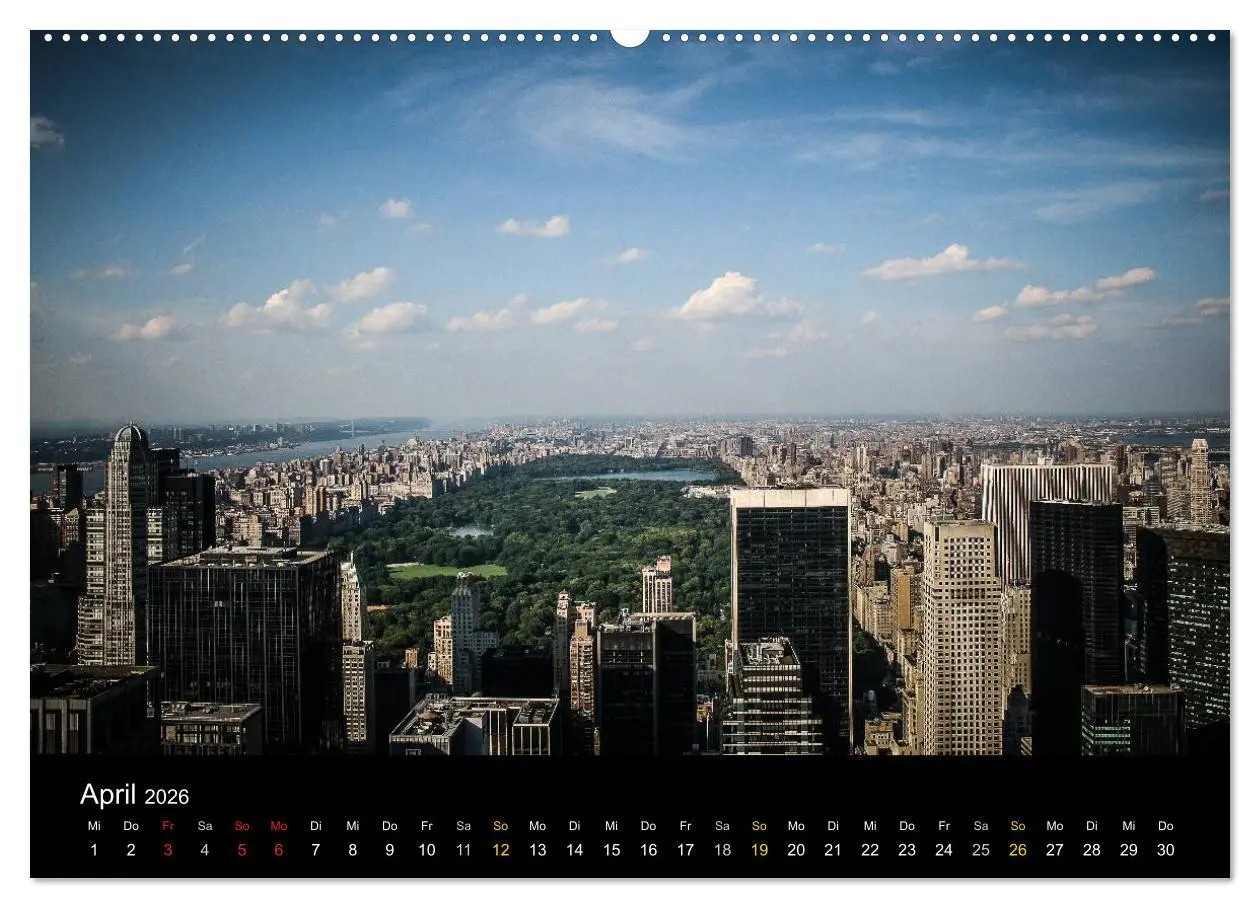 Bild: 9783516202946 | New York Shoots (Wandkalender 2026 DIN A2 quer), CALVENDO...