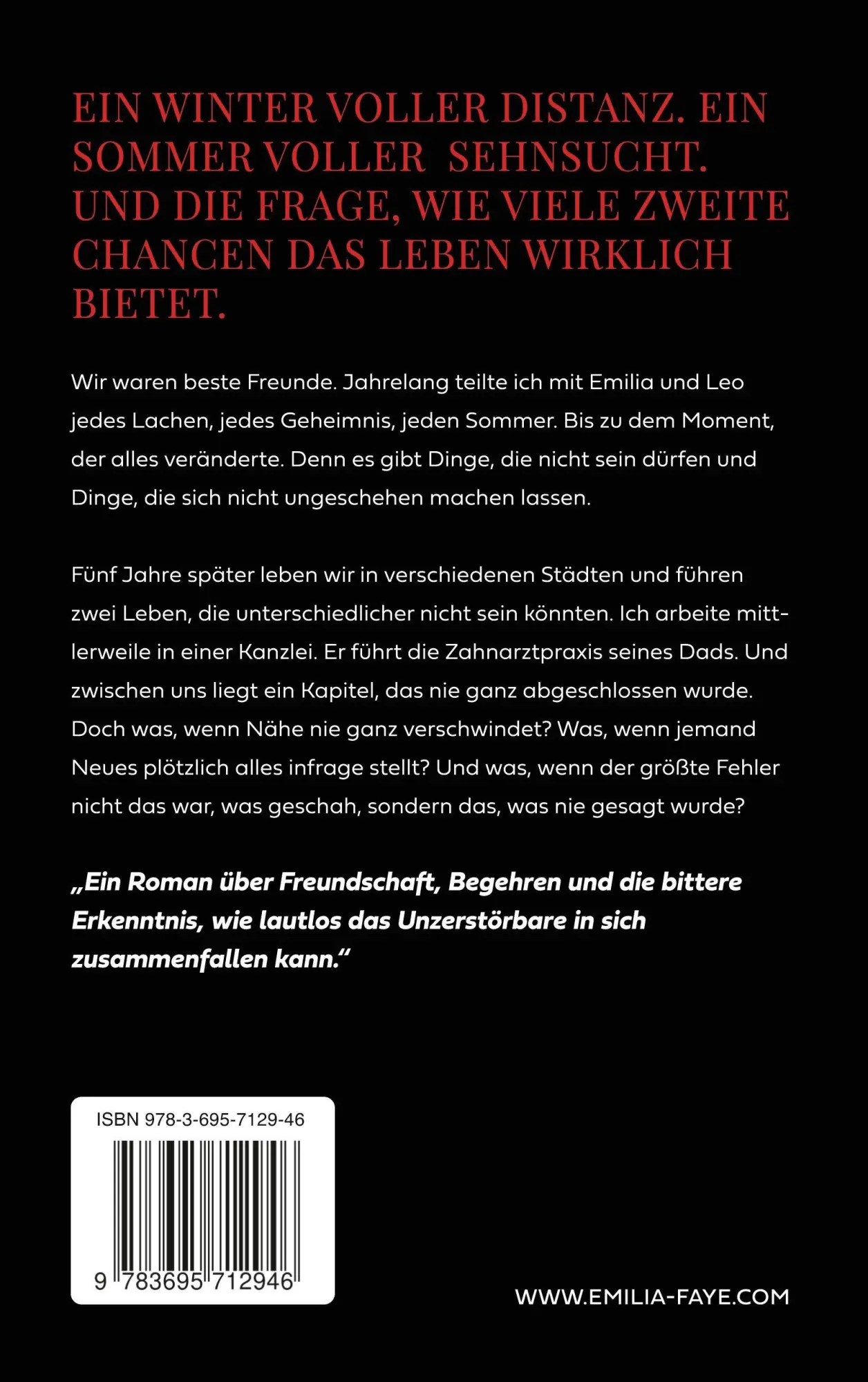 Rückseite: 9783695712946 | What happens when friends... | Emilia Faye | Taschenbuch | 294 S.