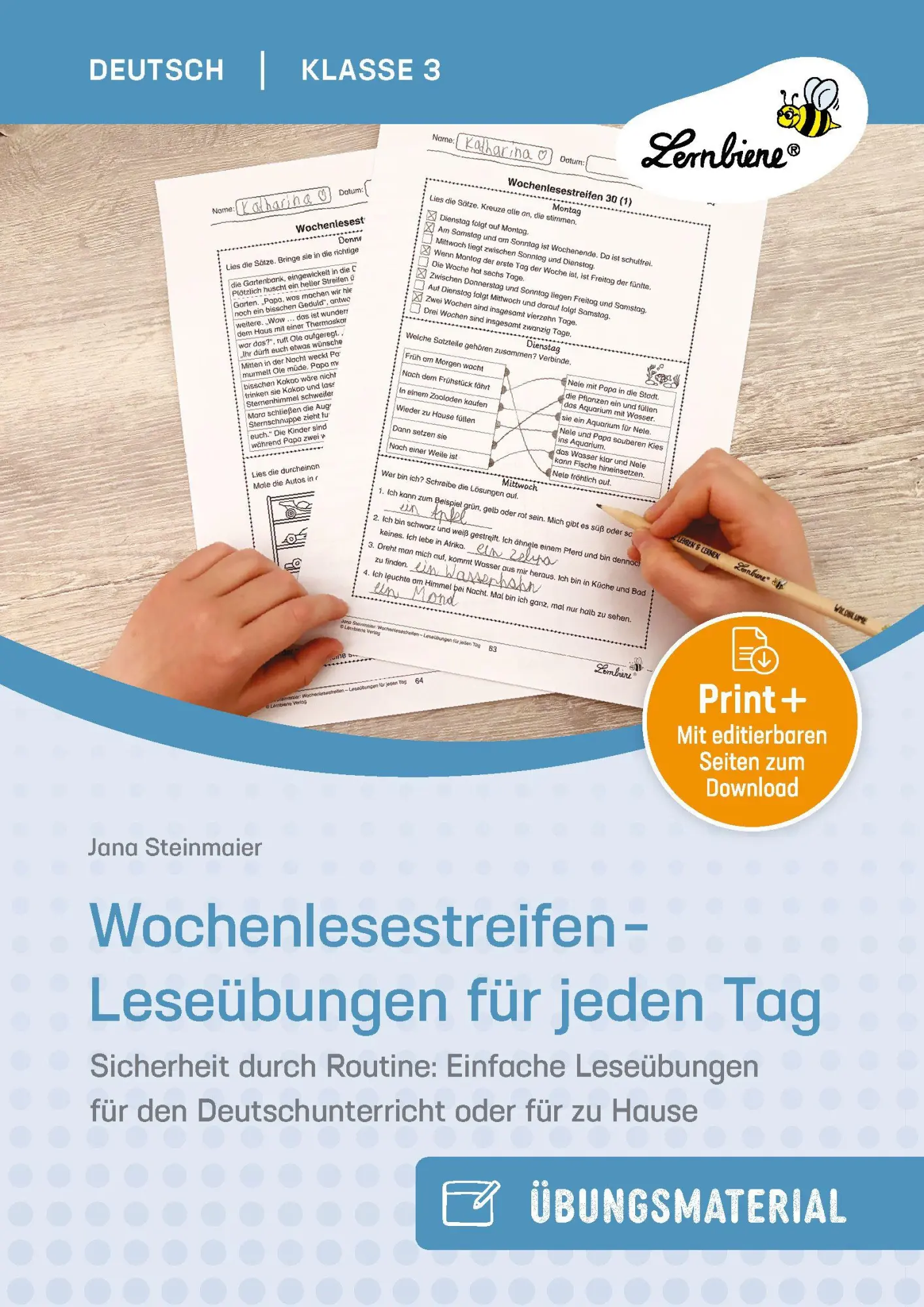 Cover: 9783746812946 | Wochenlesestreifen - Leseübungen für jeden Tag | Bundle | 1 Broschüre