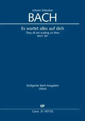 Cover: 9790007182946 | Es wartet alles auf dich (Klavierauszug) | Johann Sebastian Bach