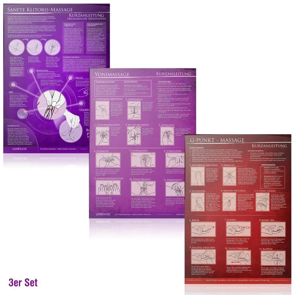 Cover: 641243563046 | [3er Set - 2023] G-Punkt-Massage, Yoni-Massage, Sanfte...