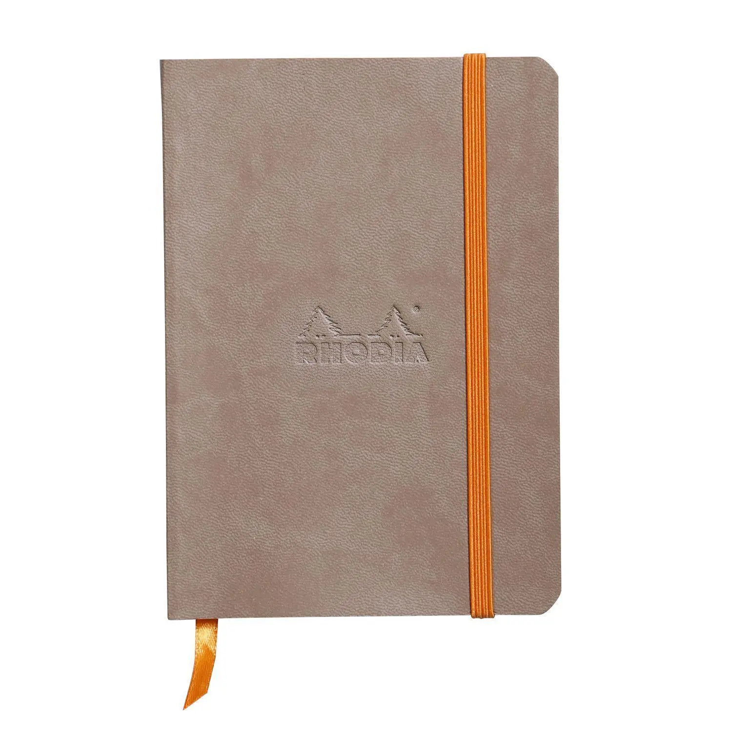 Cover: 3037921173046 | Rhodiarama Notizbuch Softcover A6 72 Blatt liniert taupe 90g, mit...