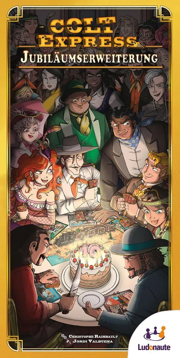 Cover: 3760269593046 | Colt Express - 10 Jahre Jubiläumserweiterung | Christophe Raimbault Cover: 3760269593046 | Colt Express - 10 Jahre Jubiläumserweiterung | Christophe Raimbault