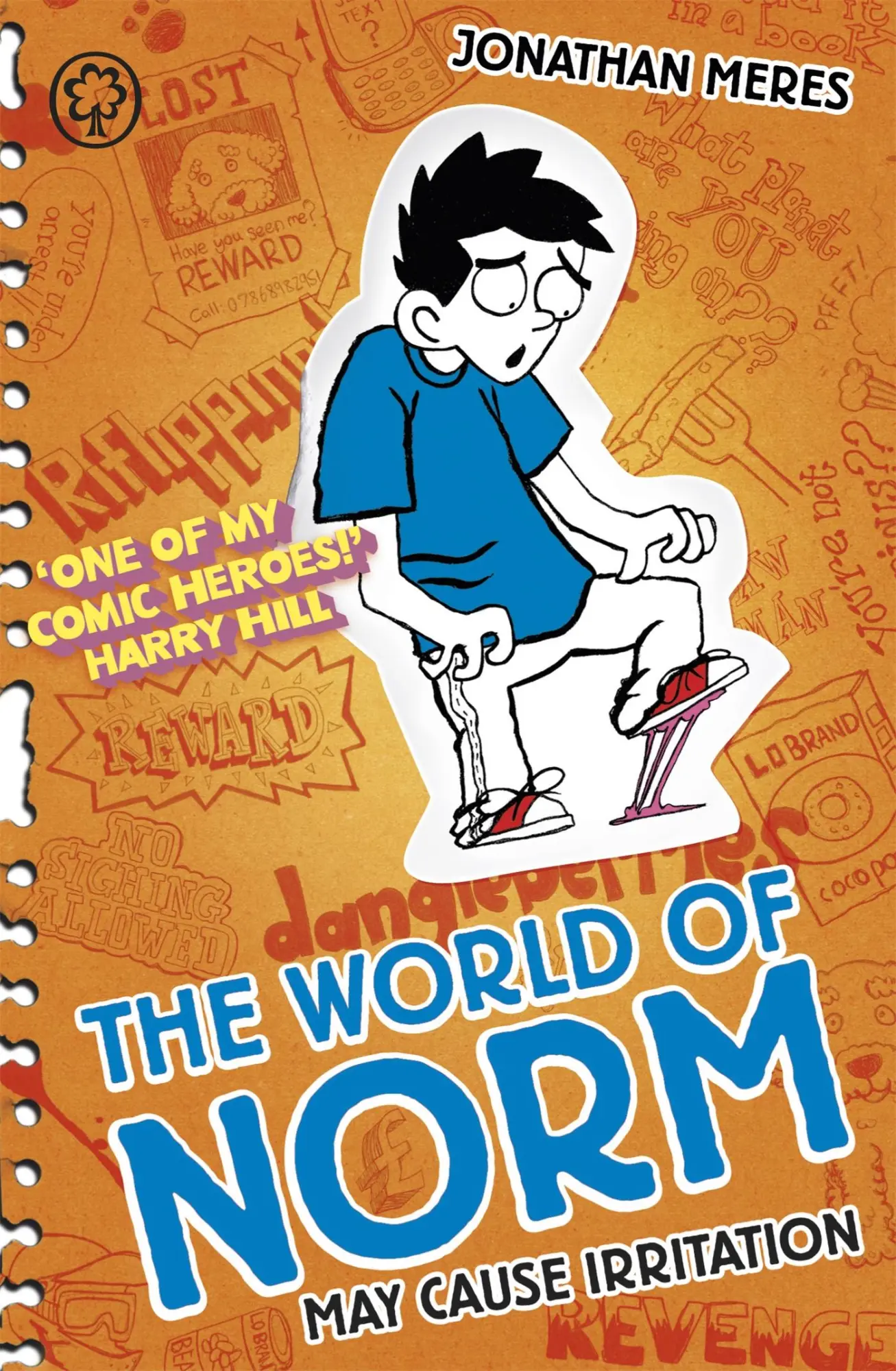 Cover: 9781408313046 | The the World of Norm: May Cause Irritation | Book 2 | Jonathan Meres