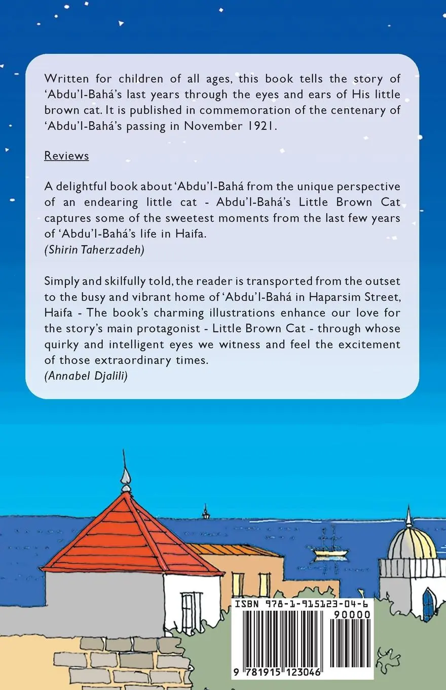 Rückseite: 9781915123046 | 'Abdu'l-Bahá's Little Brown Cat | Carolyn Sparey Fox | Taschenbuch
