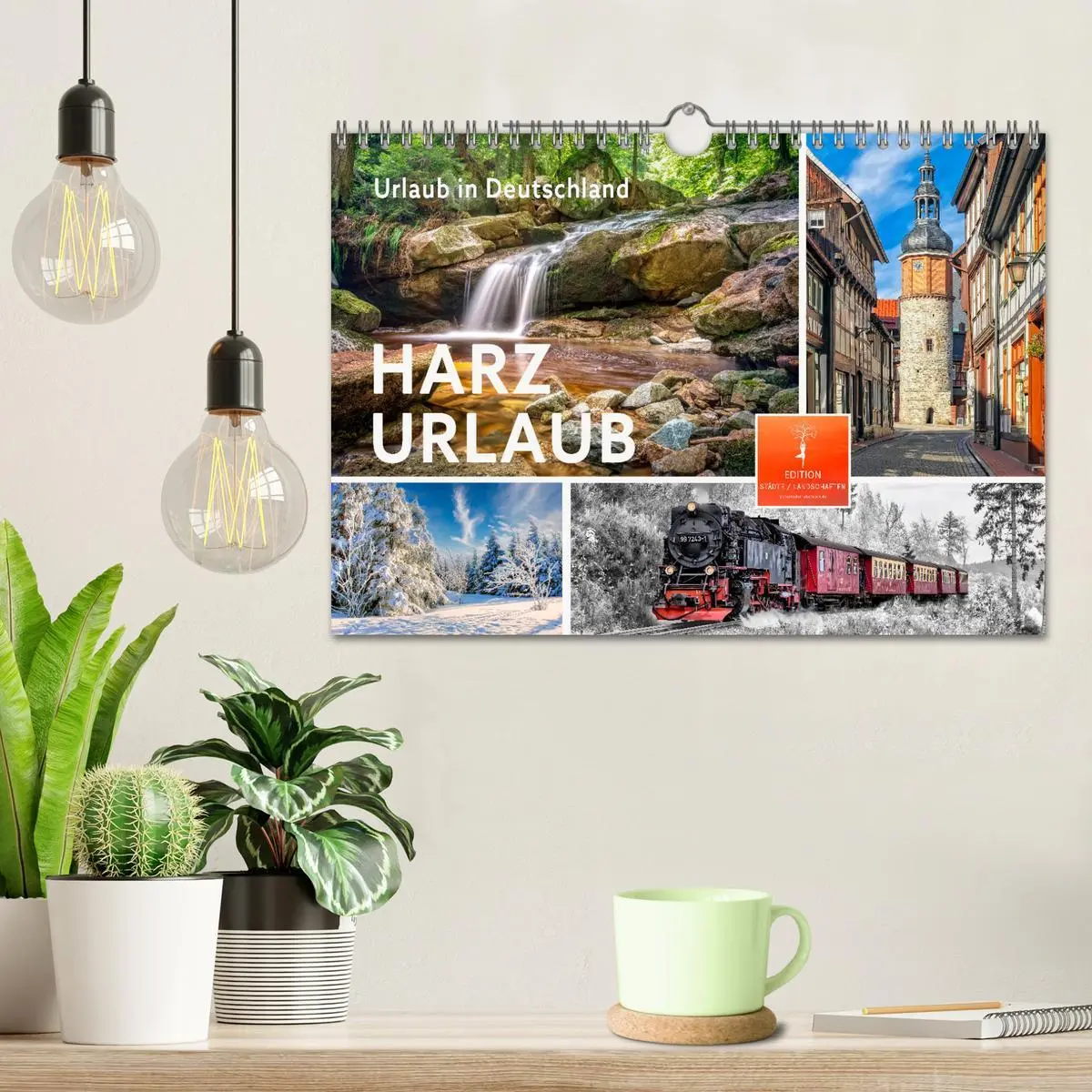 Bild: 9783457623046 | Harz - Urlaub (Wandkalender 2026 DIN A4 quer), CALVENDO Monatskalender