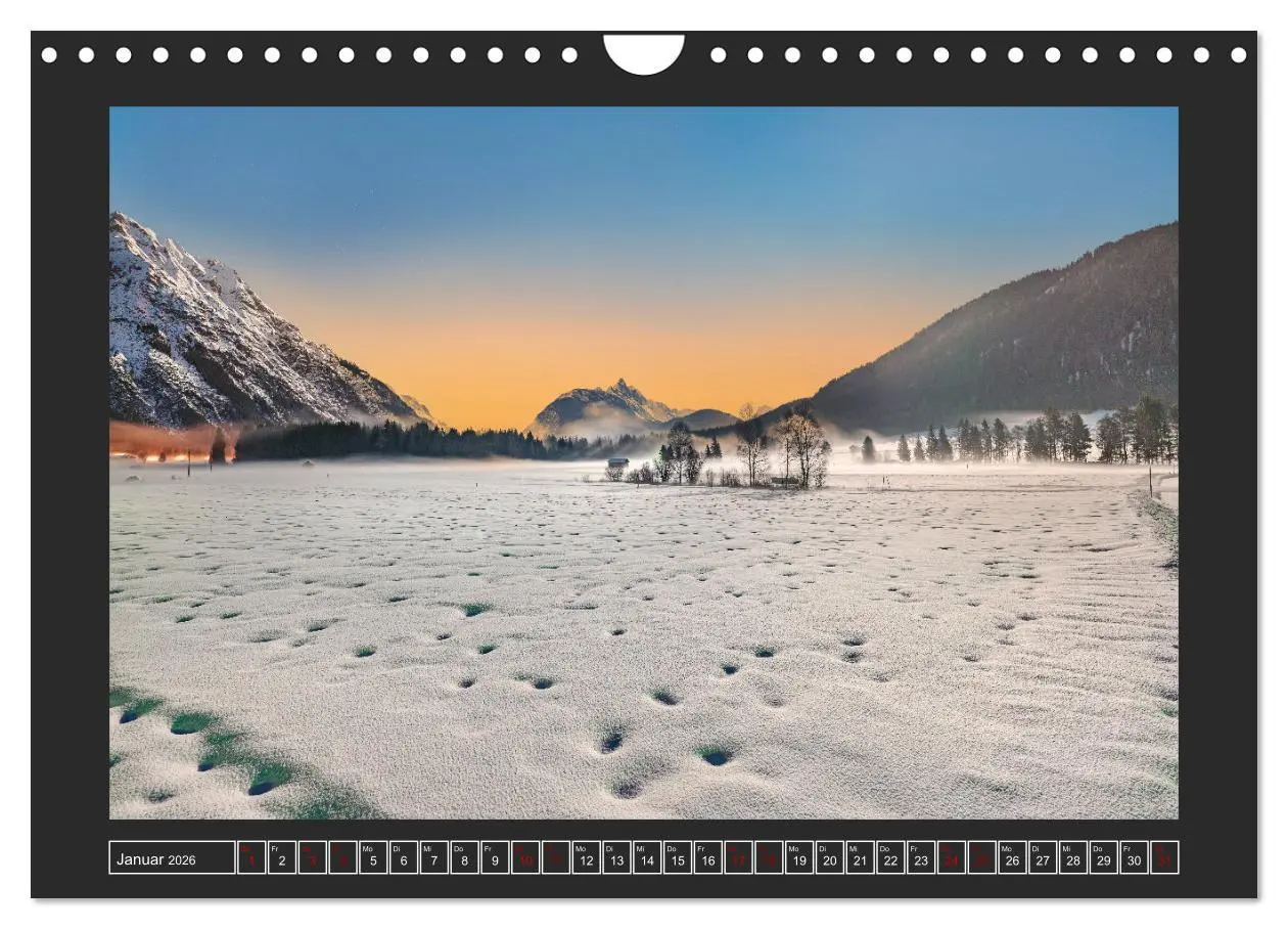 Bild: 9783457863046 | Leutasch tut gut (Wandkalender 2026 DIN A4 quer), CALVENDO...