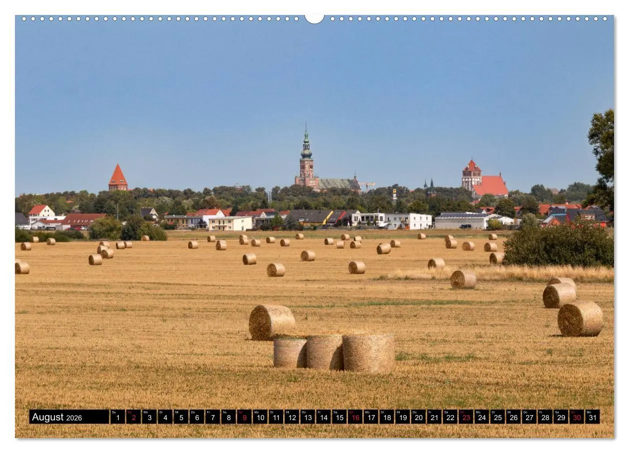 Bild: 9783457933046 | Greifswald, Bilder einer Stadt (Wandkalender 2026 DIN A2 quer),...