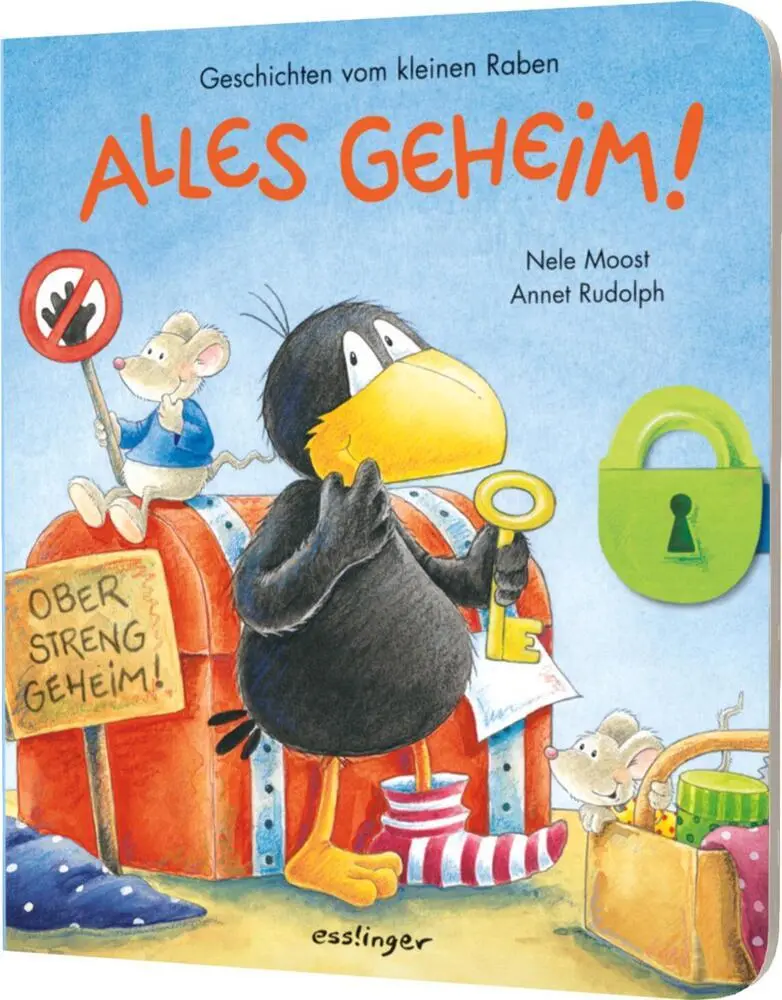 Cover: 9783480223046 | Der kleine Rabe Socke: Alles geheim! | Nele Moost (u. a.) | Buch