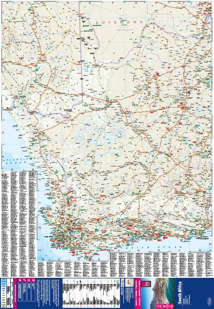 Bild: 9783831773046 | Reise Know-How Landkarte Südafrika (1:1.400.000) | GmbH | (Land-)Karte