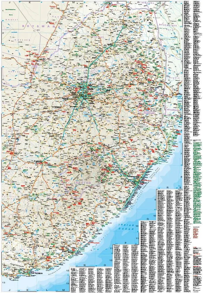 Bild: 9783831773046 | Reise Know-How Landkarte Südafrika (1:1.400.000) | GmbH | (Land-)Karte