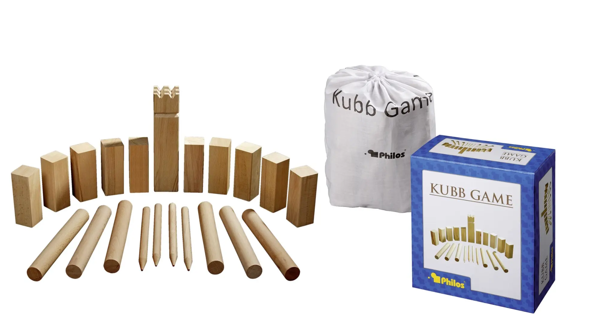 Cover: 4014156033146 | Philos 3314 - Kubb Game Buche, Originalgröße | 3314 | Deutsch | 2019
