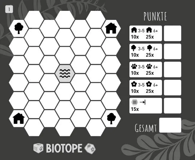 Bild: 4260478343146 | Würfelspiel: Biotope - Wer schafft den besten Lebensraum? | Knizia