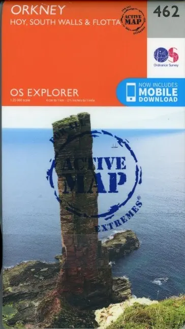 Cover: 9780319473146 | Orkney - Hoy, South Walls and Flotta | Ordnance Survey | (Land-)Karte