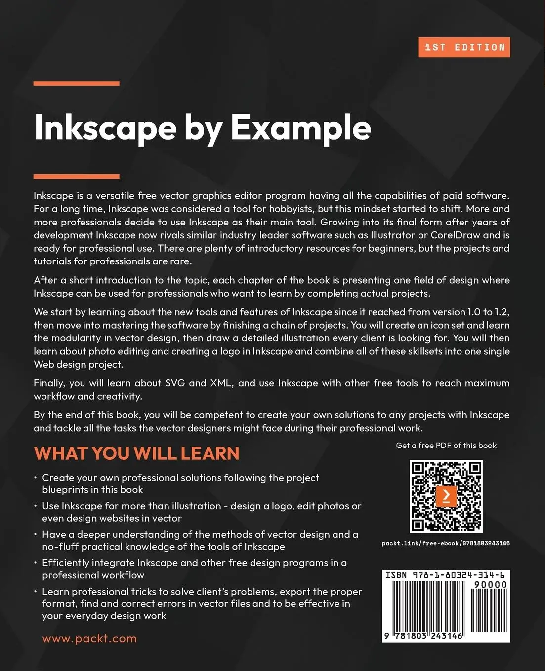 Rückseite: 9781803243146 | Inkscape by Example | István Szép | Taschenbuch | Englisch | 2022