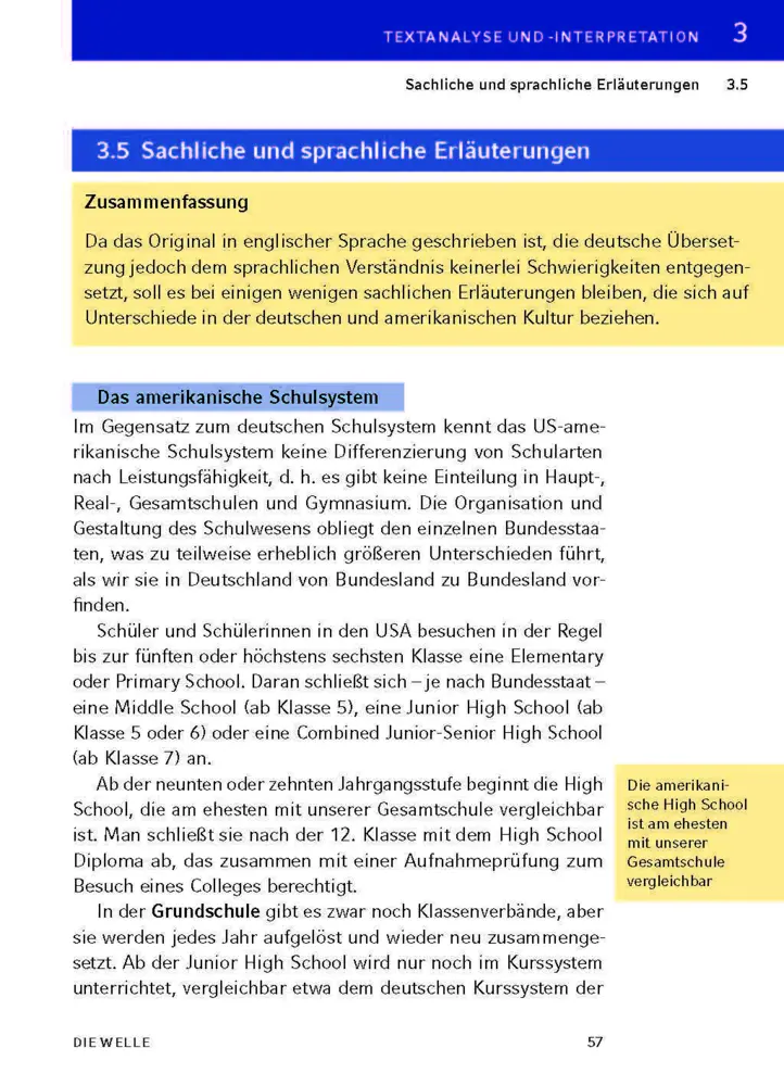 Bild: 9783129303146 | Die Welle von Morton Rhue | Textanalyse und Interpretation | Rhue