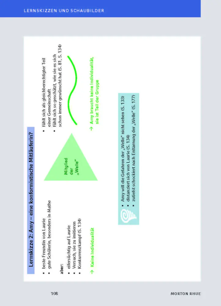 Bild: 9783129303146 | Die Welle von Morton Rhue | Textanalyse und Interpretation | Rhue