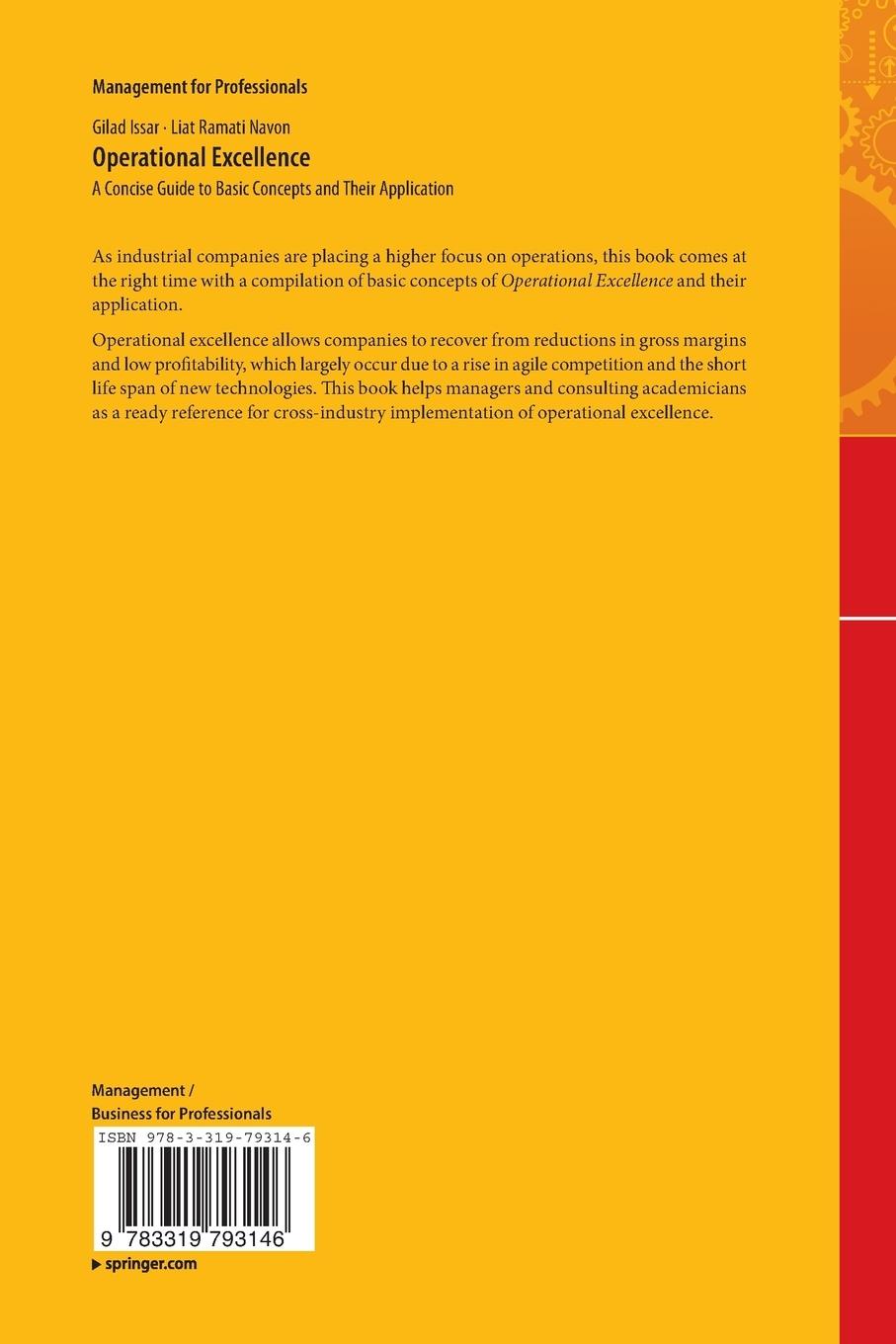 Rückseite: 9783319793146 | Operational Excellence | Liat Ramati Navon (u. a.) | Taschenbuch