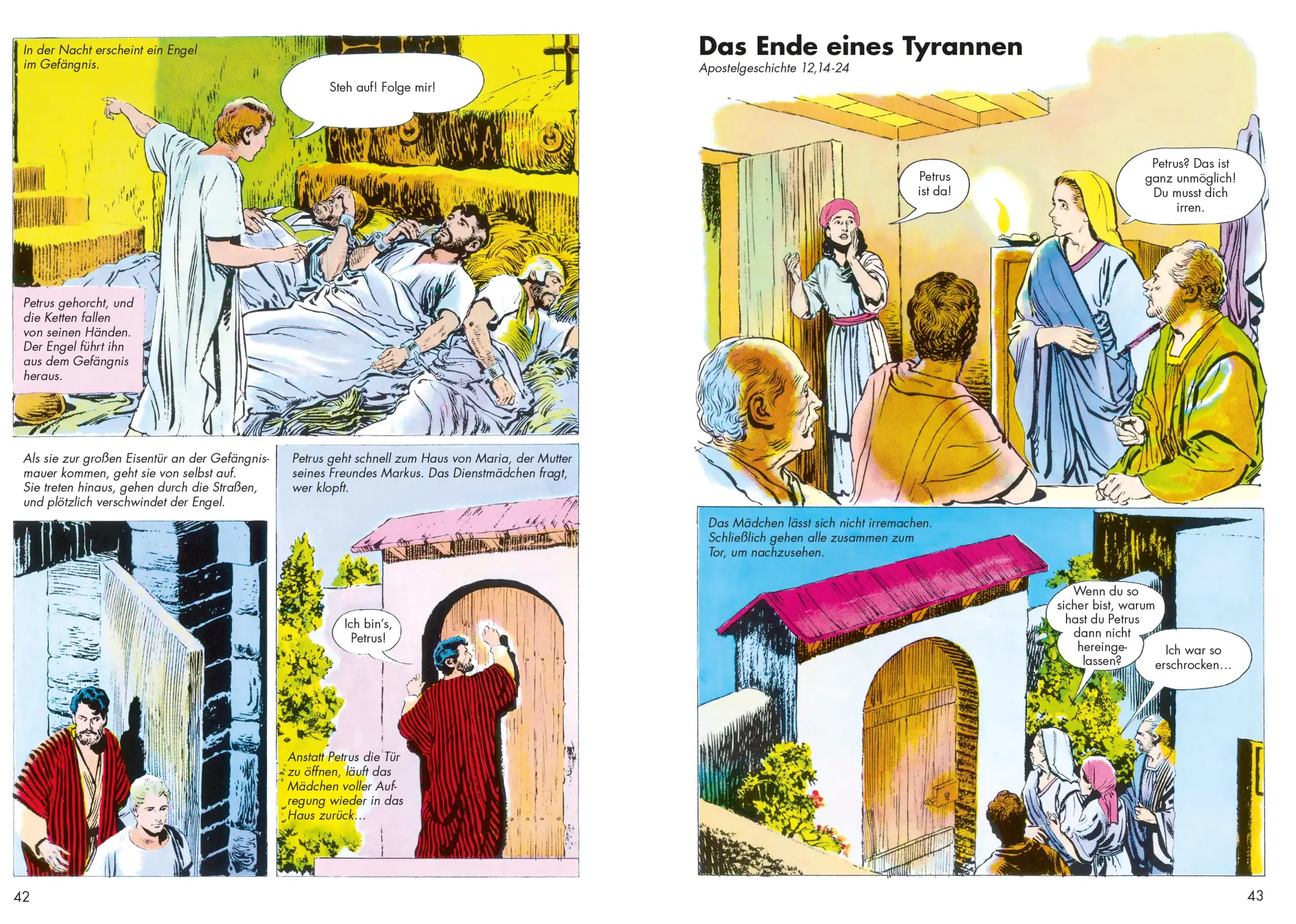 Bild: 9783438043146 | Die Ketten fallen - Die Bibel im Bild | Von den Anfängen der Kirche