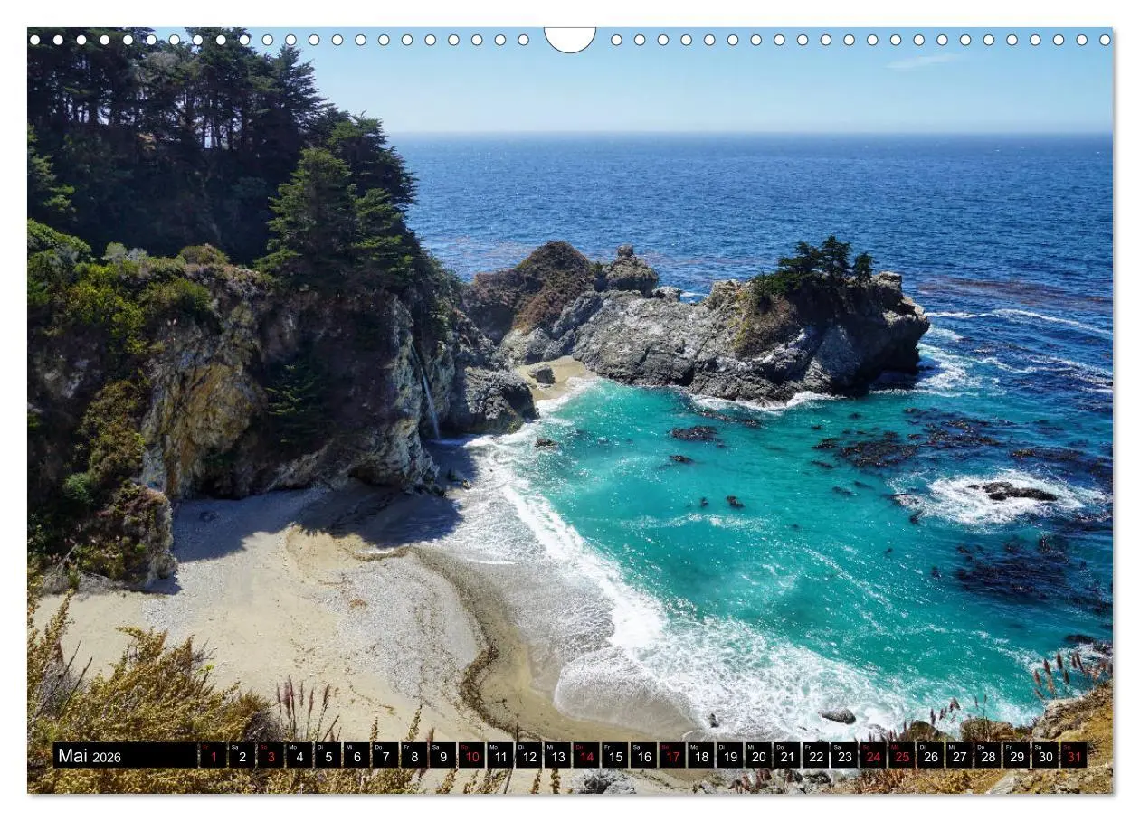 Bild: 9783457923146 | Kalifornien - wunderschöne Westküste (Wandkalender 2026 DIN A3...