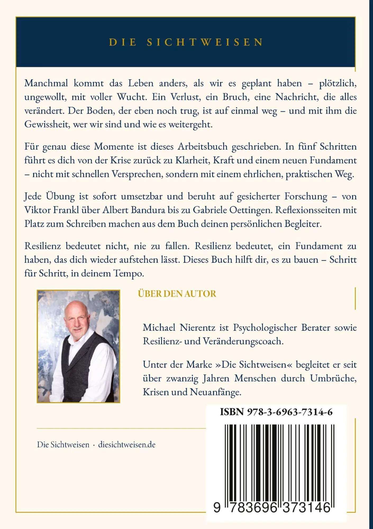 Rückseite: 9783696373146 | Wenn das Leben anders kommt | Michael Nierentz | Taschenbuch | 112 S.