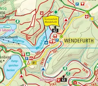Bild: 9783747303146 | Bodetal - Selketal 1:50 000 | (Land-)Karte | Rad- und Wanderkarte