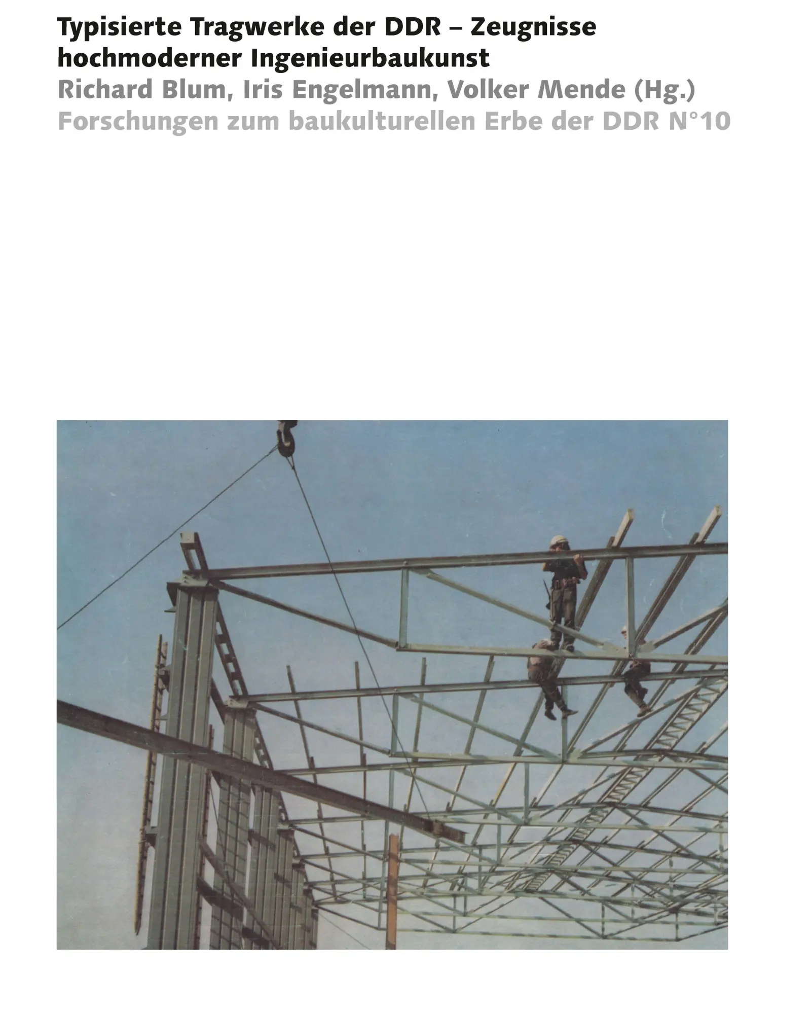 Cover: 9783957733146 | Typisierte Tragwerke der DDR | Richard Blum (u. a.) | Taschenbuch