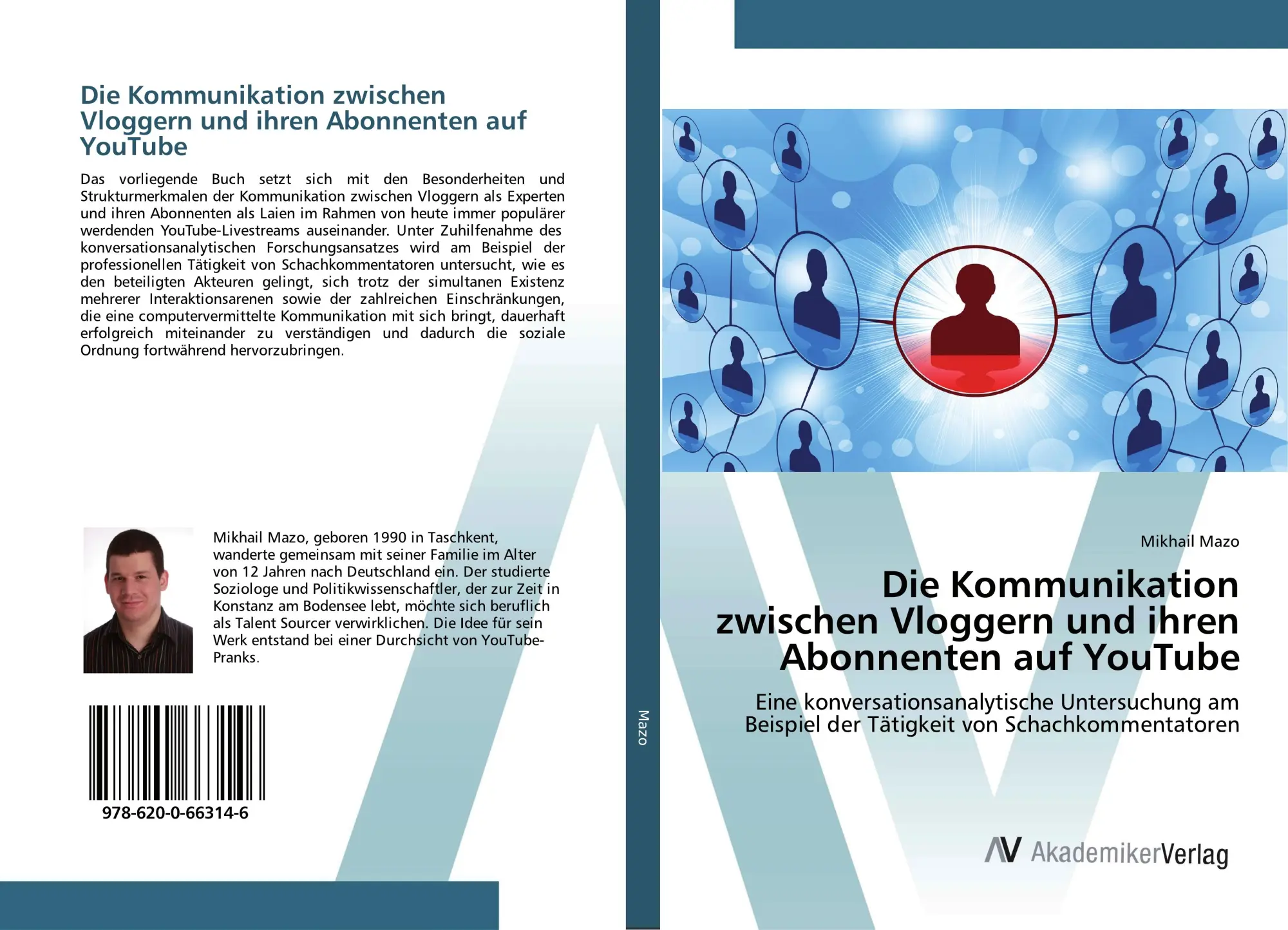 Cover: 9786200663146 | Die Kommunikation zwischen Vloggern und ihren Abonnenten auf YouTube