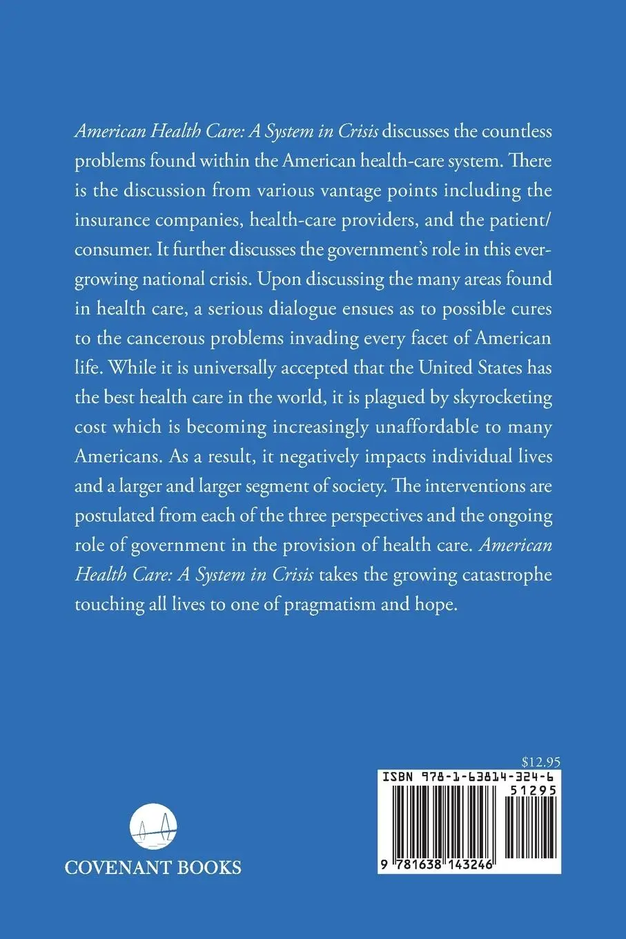 Rückseite: 9781638143246 | American Health Care | A System in Crisis | Richard Cook Psy. D.